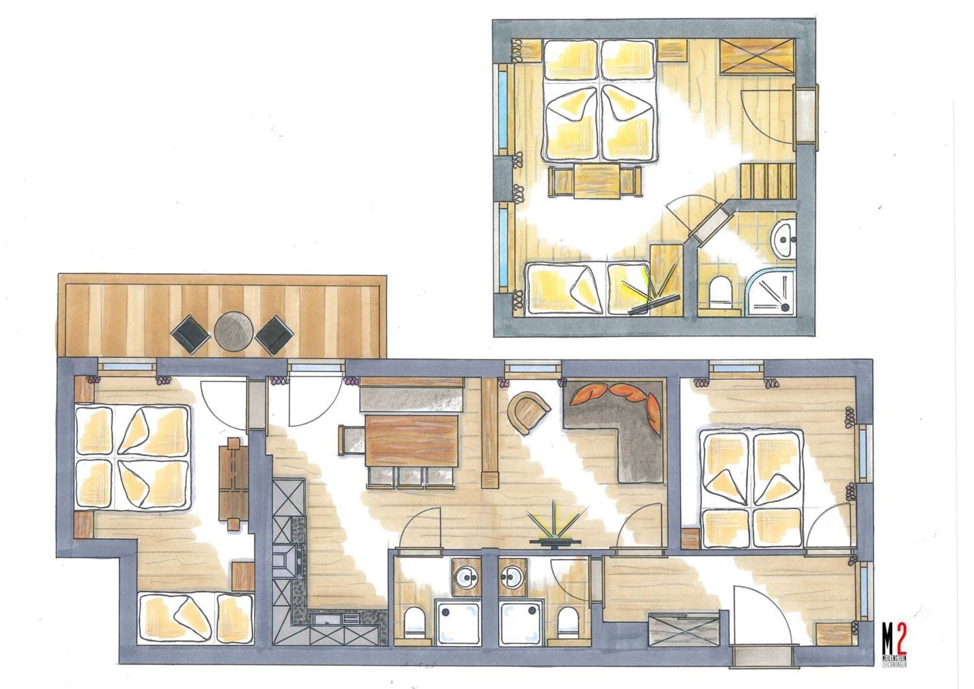 Grittlmuehle Chalet Ferienwohnungen บริกเซินอิมทาเล ภายนอก รูปภาพ