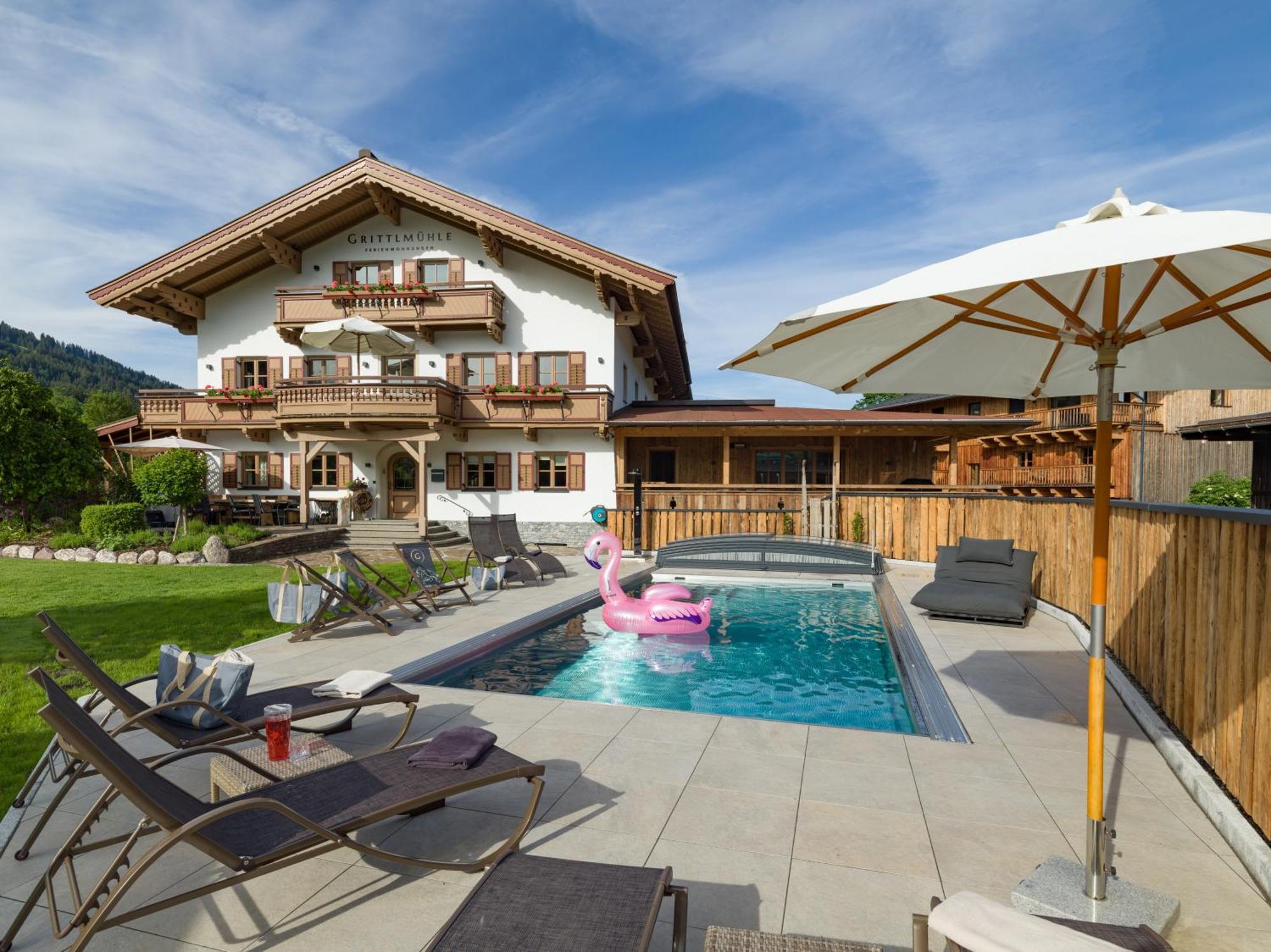 Grittlmuehle Chalet Ferienwohnungen บริกเซินอิมทาเล ภายนอก รูปภาพ